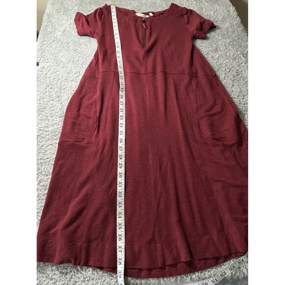 Soft Surroundings Sz XS‎ Weekend Chic Knit Shift Dress Oversized Pockets Casual - Picture 2 of 11